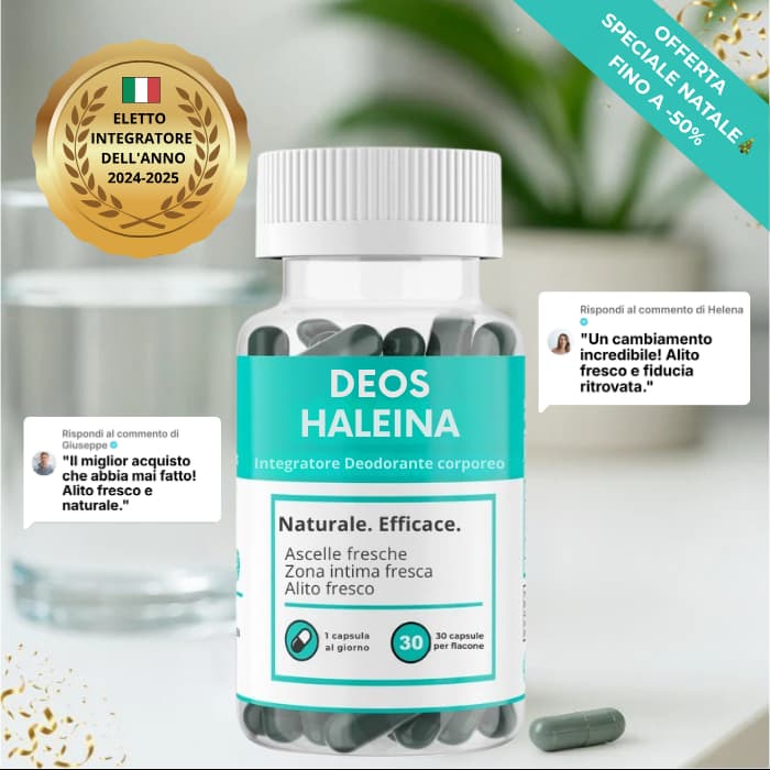 HALEINA – Integratore per un alito fresco 100% naturale