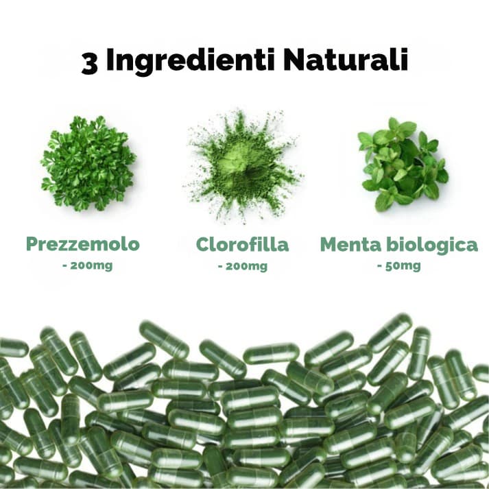 HALEINA – Integratore per un alito fresco 100% naturale