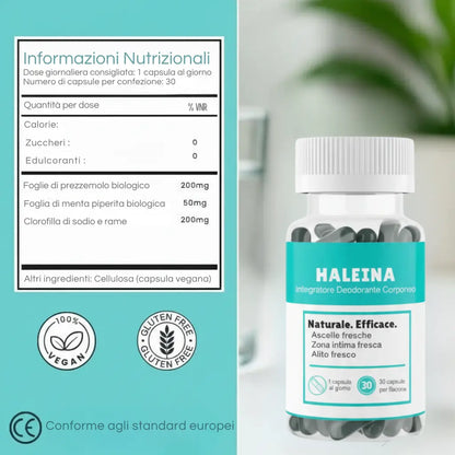 HALEINA – Integratore per un alito fresco 100% naturale